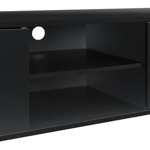 Mobile TV con Scomparti Chiusi e Aperti 34,5 x 120 x 40 cm - [en.casa]