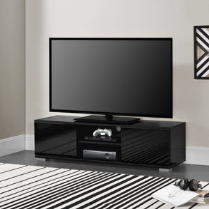 Mobile TV con Scomparti Chiusi e Aperti 34,5 x 120 x 40 cm - [en.casa]