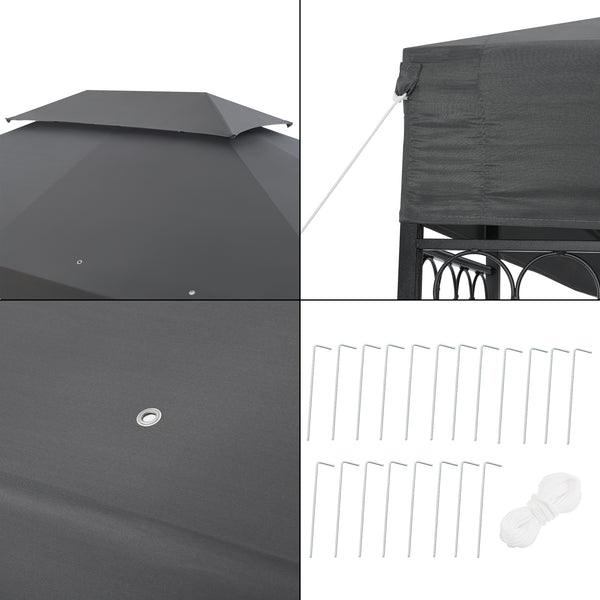 Tenda da festa Lanciano Padiglione 400x300x265cm in vari colori [en.casa]