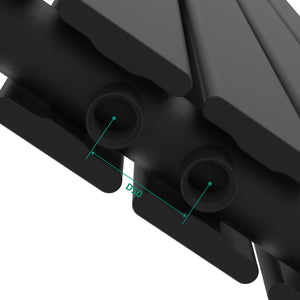 Radiatore di design Nore piatto a doppio strato