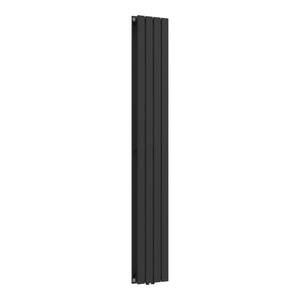 Termosifone Nore ad Acqua Calda Pannello Doppio con Elementi Piatti 180 x 30 cm Nero [neu.haus] 