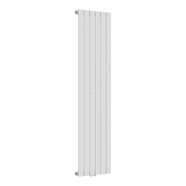 Termosifone Nore ad Acqua Calda Pannello Singolo con Elementi Piatti 160 x 45 cm - Bianco [neu.haus] 