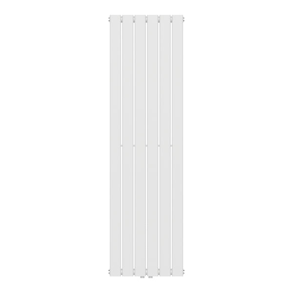 Termosifone Nore ad Acqua Calda Pannello Singolo con Elementi Piatti 160 x 45 cm - Bianco [neu.haus] 