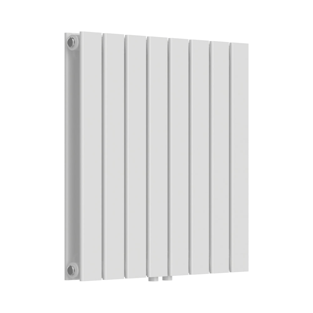 Termosifone Nore ad Acqua Calda Pannello Doppio con Elementi Piatti 60 x 60 cm Bianco [neu.haus] 