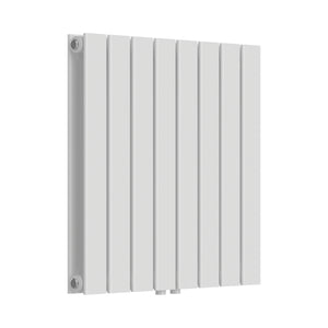Termosifone Nore ad Acqua Calda Pannello Doppio con Elementi Piatti 60 x 60 cm Bianco [neu.haus] 