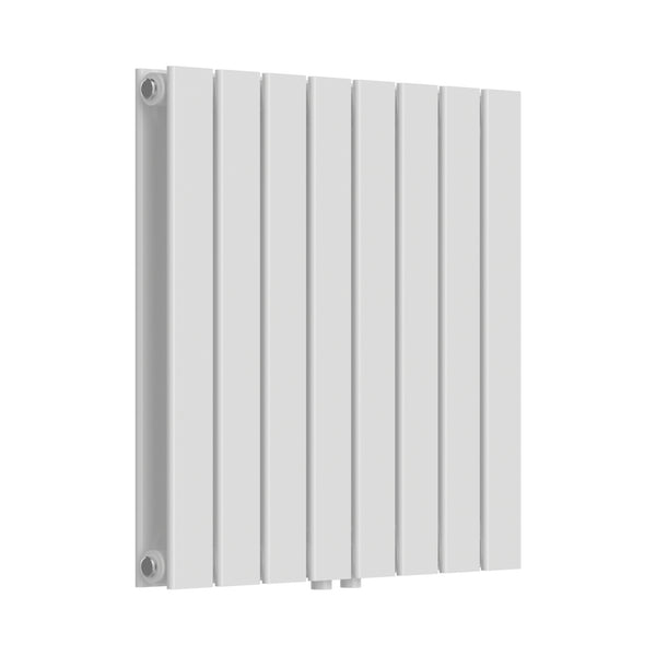 Termosifone Nore ad Acqua Calda Pannello Doppio con Elementi Piatti 60 x 60 cm Bianco [neu.haus] 