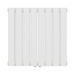 Termosifone Nore ad Acqua Calda Pannello Doppio con Elementi Piatti 60 x 60 cm Bianco [neu.haus] 