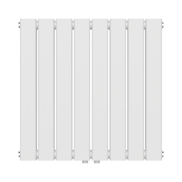 Termosifone Nore ad Acqua Calda Pannello Doppio con Elementi Piatti 60 x 60 cm Bianco [neu.haus] 