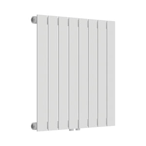 Termosifone Nore ad Acqua Calda Pannello Singolo con Elementi Piatti 60 x 60 cm - Bianco [neu.haus] 