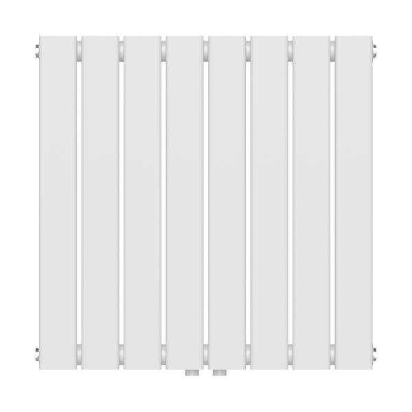 Termosifone Nore ad Acqua Calda Pannello Singolo con Elementi Piatti 60 x 60 cm - Bianco [neu.haus] 