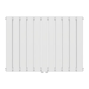 Termosifone Nore ad Acqua Calda Pannello Doppio con Elementi Piatti 60 x 80 cm Bianco [neu.haus] 