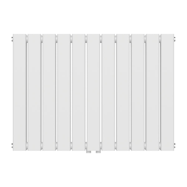 Termosifone Nore ad Acqua Calda Pannello Doppio con Elementi Piatti 60 x 80 cm Bianco [neu.haus] 