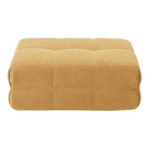 Poggiapiedi Koskyvn 35x80x55 cm Tessuto [en.casa]