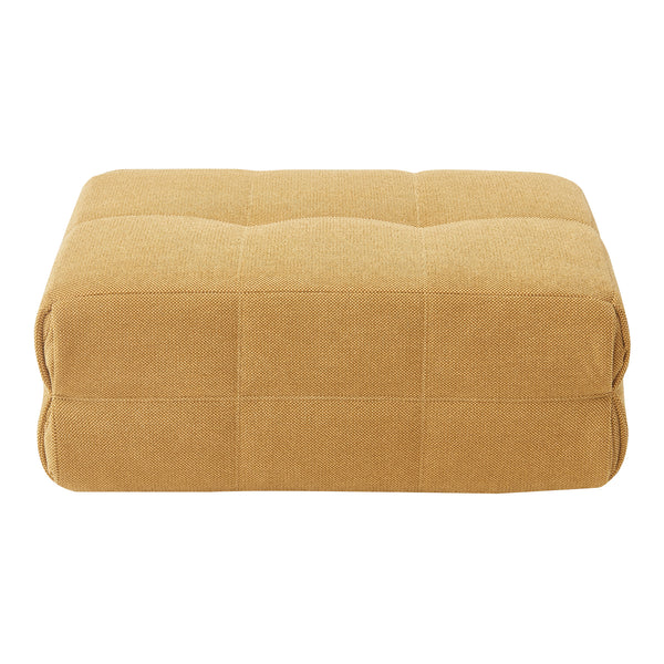 Poggiapiedi Koskyvn 35x80x55 cm Tessuto [en.casa]