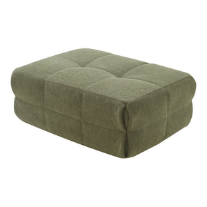 Pouf Poggiapiedi Koskyvn Imbottito 35 x 80 x 55 cm [en.casa]