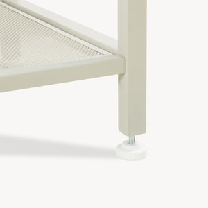 Garderobenständer Napinerg mit Spiegel und Schuhregal 185x98x34 cm [en.casa]