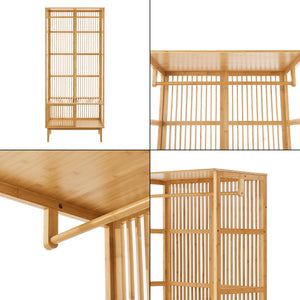 Set guardaroba composto da scaffale autoportante Trundholm + appendiabiti Vemb [en.casa]