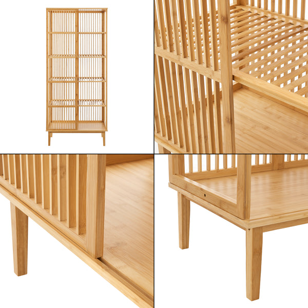 Set guardaroba composto da scaffale autoportante Trundholm + appendiabiti Vemb [en.casa]