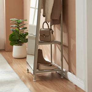 Specchio da guardaroba 2-in-1 Frenraby [en.casa]