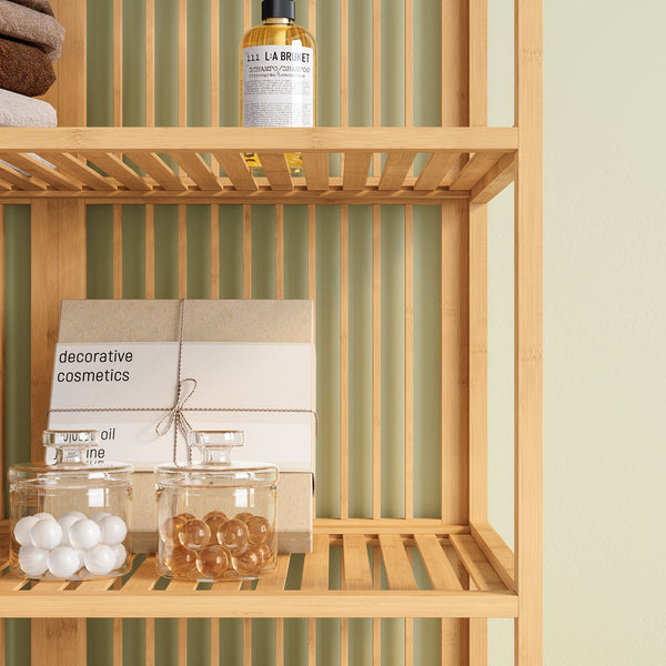 Set Organizzatore Guardaroba in Bambù - Vari Configurazioni [en.casa] 
