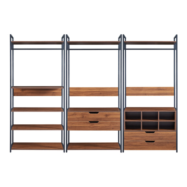 Set Larem Mobili Organizzatori Guardaroba [en.casa] 