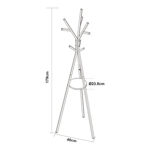 Appendiabiti Edet 179x48x48 cm [en.casa]