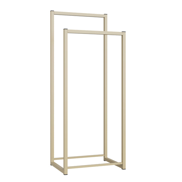 Stand Appendiabiti Holtalen con 2 Barre Organizzatore Guardaroba [en.casa]
