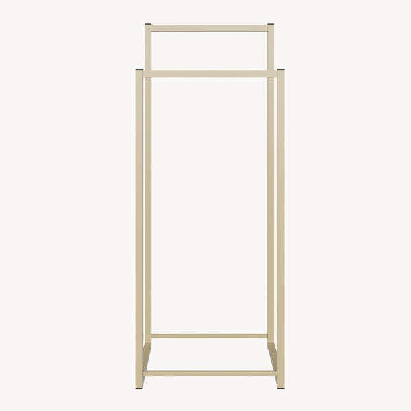 Stand Appendiabiti Holtalen con 2 Barre Organizzatore Guardaroba [en.casa]