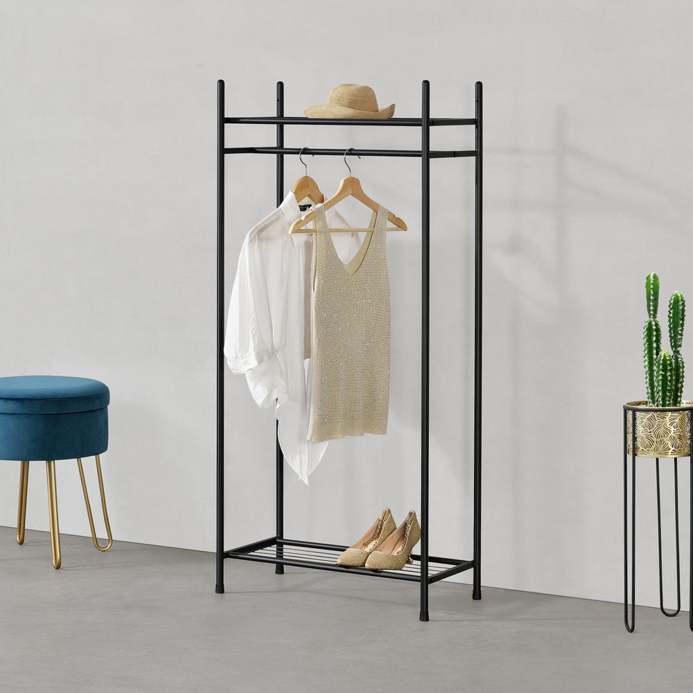 Appendiabiti nero diversi modelli [en.casa] - premiumXL