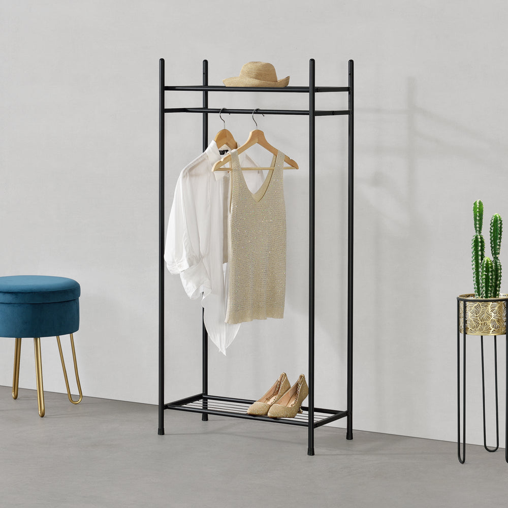Appendiabiti nero diversi modelli [en.casa] - premiumXL