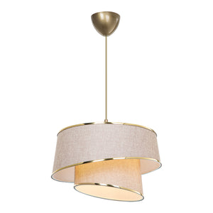 Lampada a Sospensione Wigan con Paralume Cilindrico lux.pro