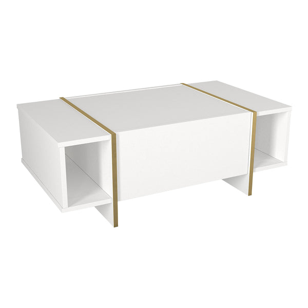 Tavolino Centrale da Salotto Tavak 104 x 60 x 38 cm [en.casa]