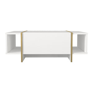 Tavolino Centrale da Salotto Tavak 104 x 60 x 38 cm [en.casa]