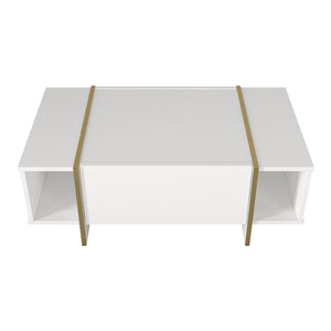 Tavolino Centrale da Salotto Tavak 104 x 60 x 38 cm [en.casa]