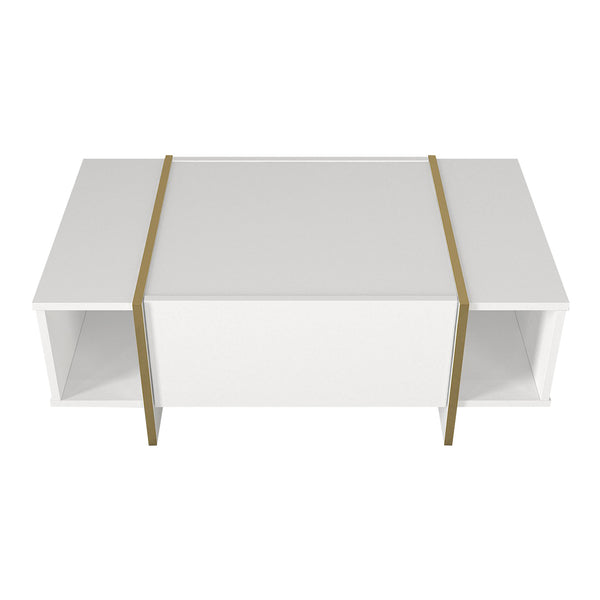 Tavolino Centrale da Salotto Tavak 104 x 60 x 38 cm [en.casa]