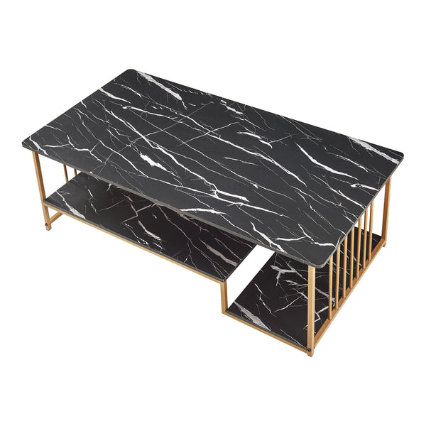 Tavolino Centrale da Salotto Klibro 120x60x42 cm [en.casa] 