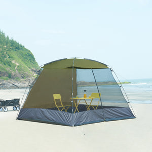 Gazebo da Giardino Beekdaelen con Zanzariere 305 x 305 x 213 cm Vari Colori pro.tec 