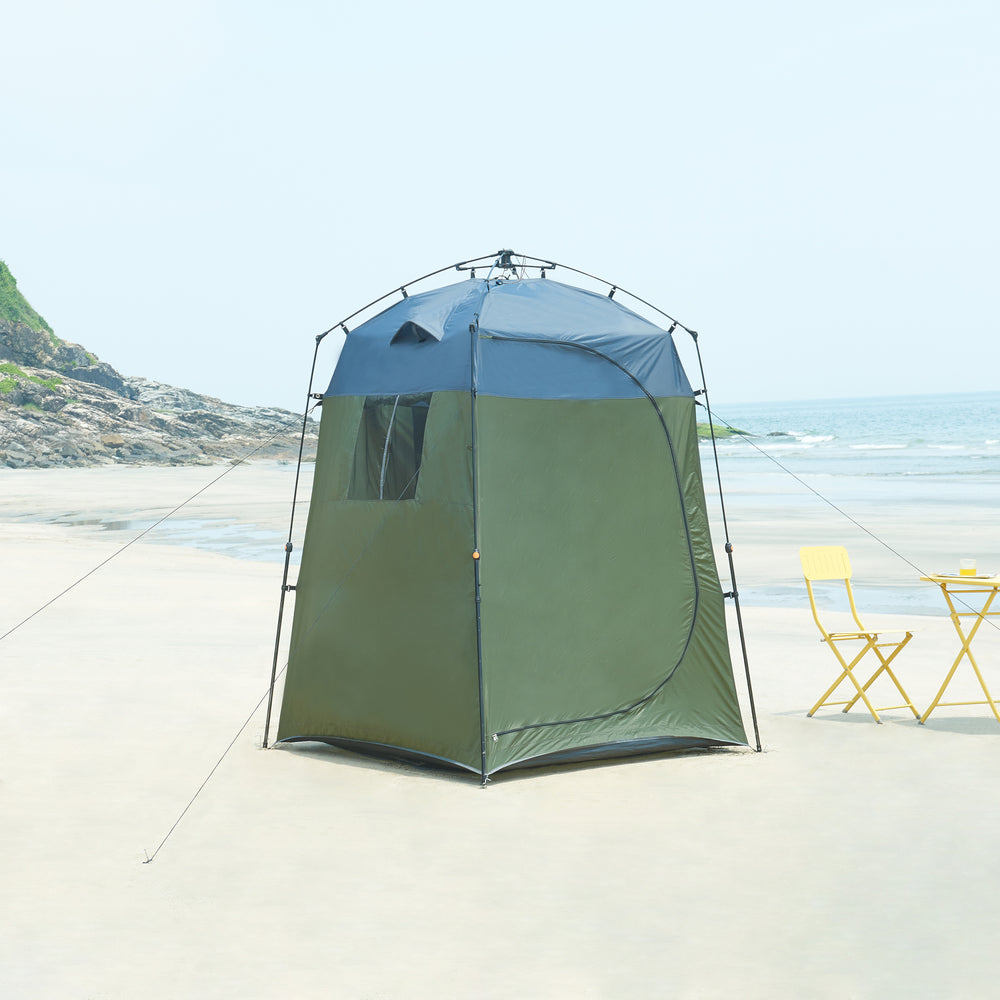 Tenda doccia pop-up Ayas 150x150x200 cm [pro.tec]