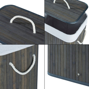 Cesto Portabiancheria Salla con Coperchio e Sacco Rimovibile - Vari Modelli [en.casa] 