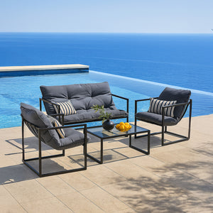 Set di mobili da giardino Dallas in vari colori casa.pro