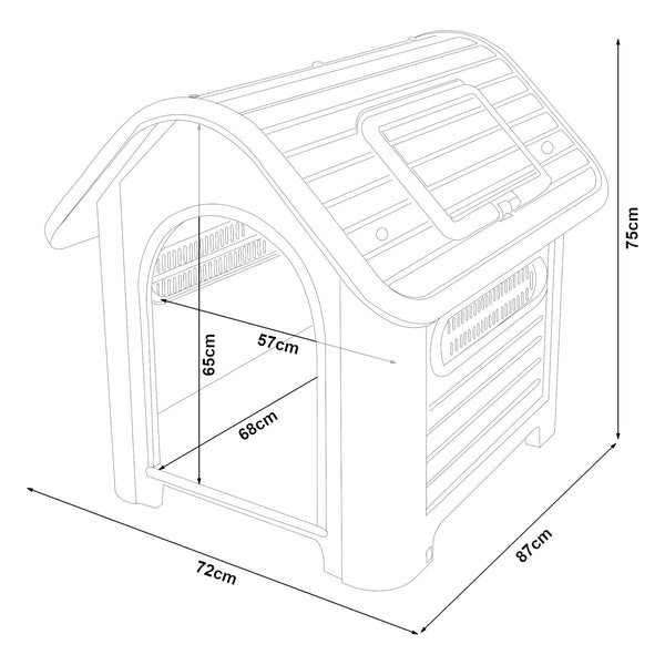 Cuccia per cani Bello [en.casa]