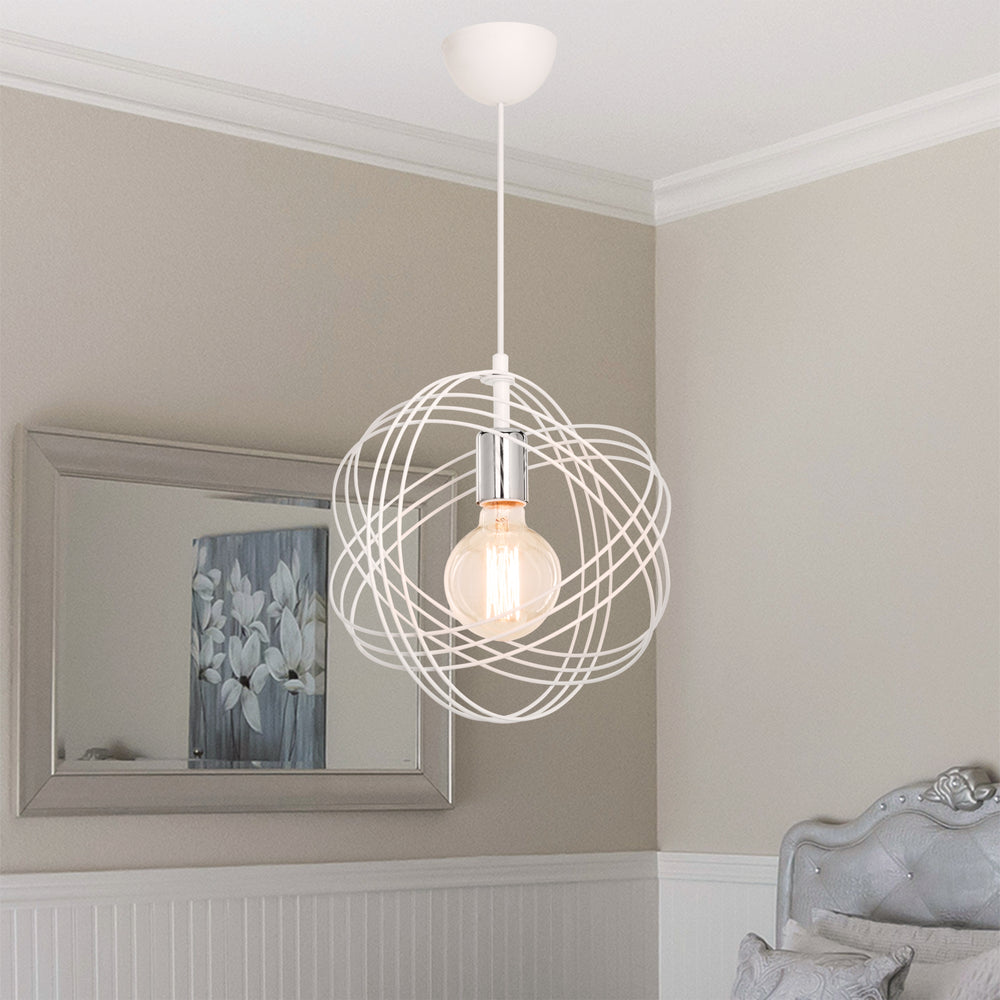 Lampada a sospensione Hove E27 metallo in diversi colori [lux.pro] - premiumXL