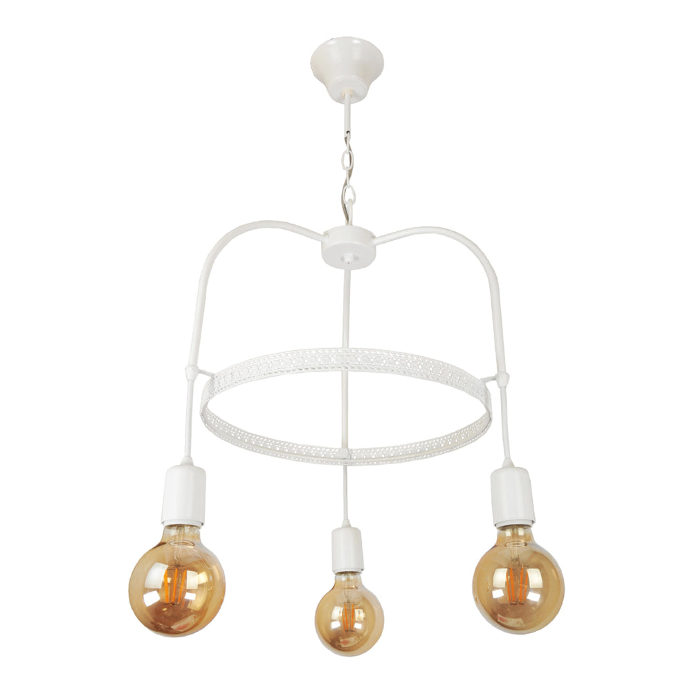 Lampada a sospensione Llandudno E27 metallo in diversi colori e dimensioni [lux.pro] - premiumXL
