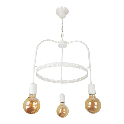 Lampada a sospensione Llandudno E27 metallo in diversi colori e dimensioni [lux.pro] - premiumXL