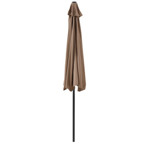 Ombrellone a Semicerchio Eger Parasole a Mezzaluna 300x150 cm casa.pro