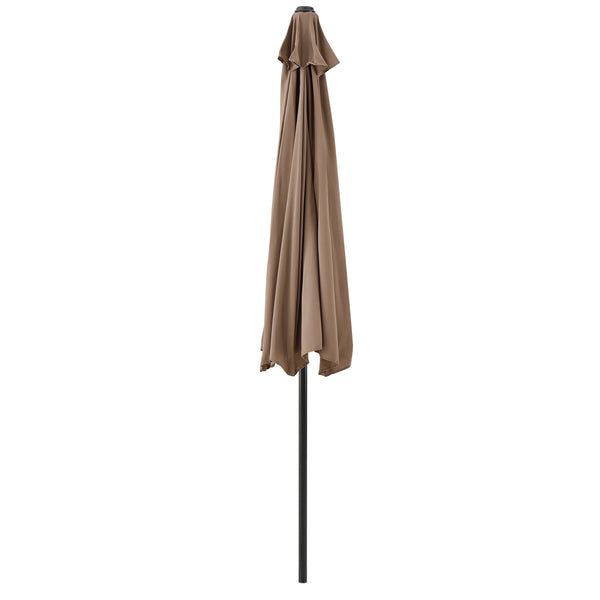 Ombrellone a Semicerchio Eger Parasole a Mezzaluna 300x150 cm casa.pro