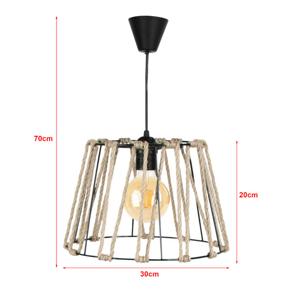 Lampada a sospensione Maidenhead 1 x E27 con colori vari [lux.pro]