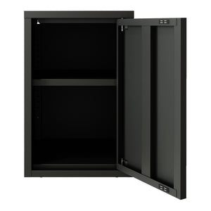 Armadietto a Parete Burlöv con Anta in Acciaio 50 x 33 x 35 cm [en.casa] 