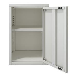 Armadietto a Parete Burlöv con Anta in Acciaio 50 x 33 x 35 cm [en.casa] 