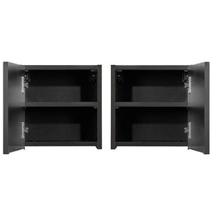 Armadietto Pensile da Bagno NEWPORT con Anta Reversibile [en.casa]